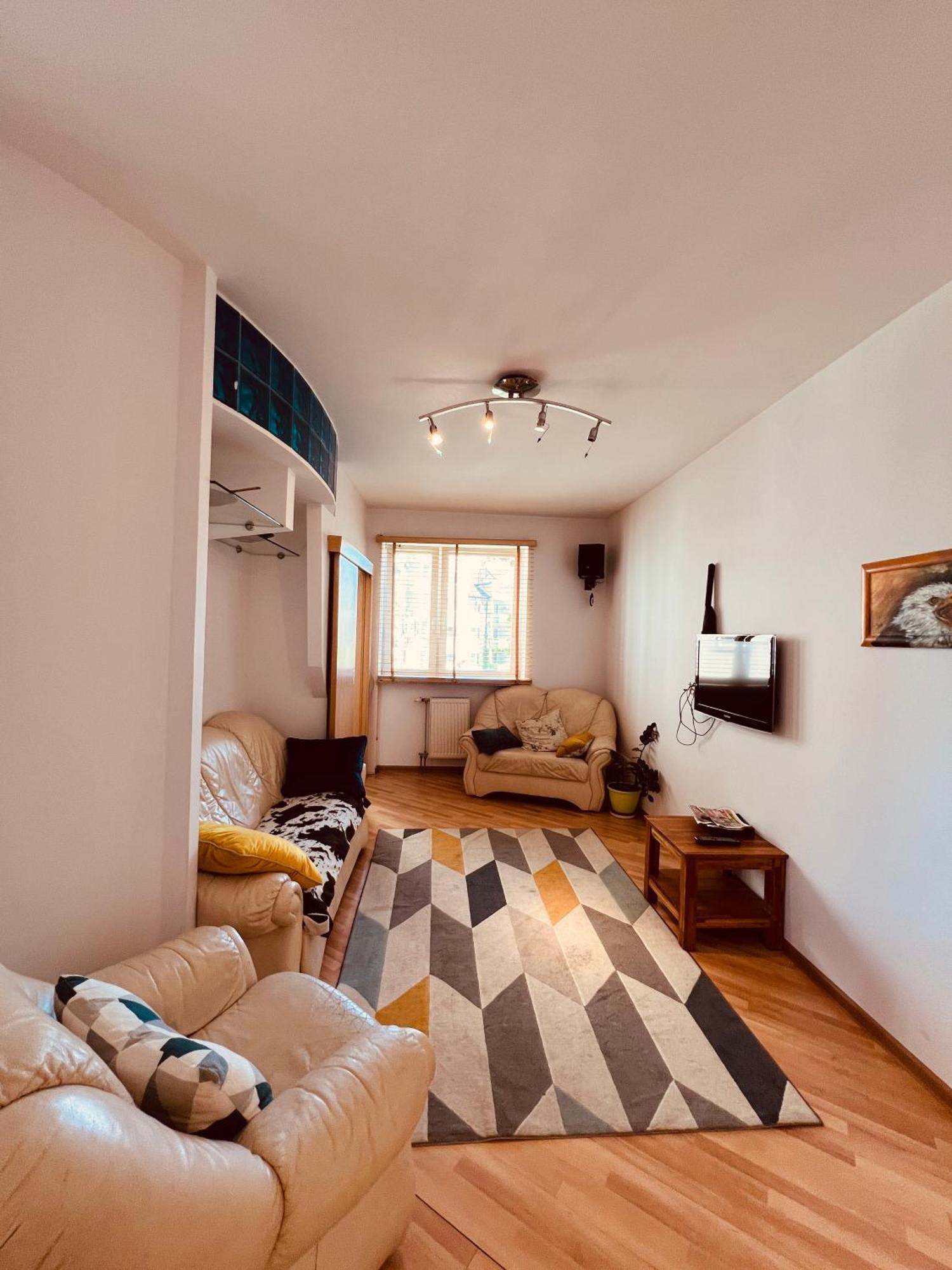 Ferienwohnung Lux Flat - Blue City Warschau Exterior foto