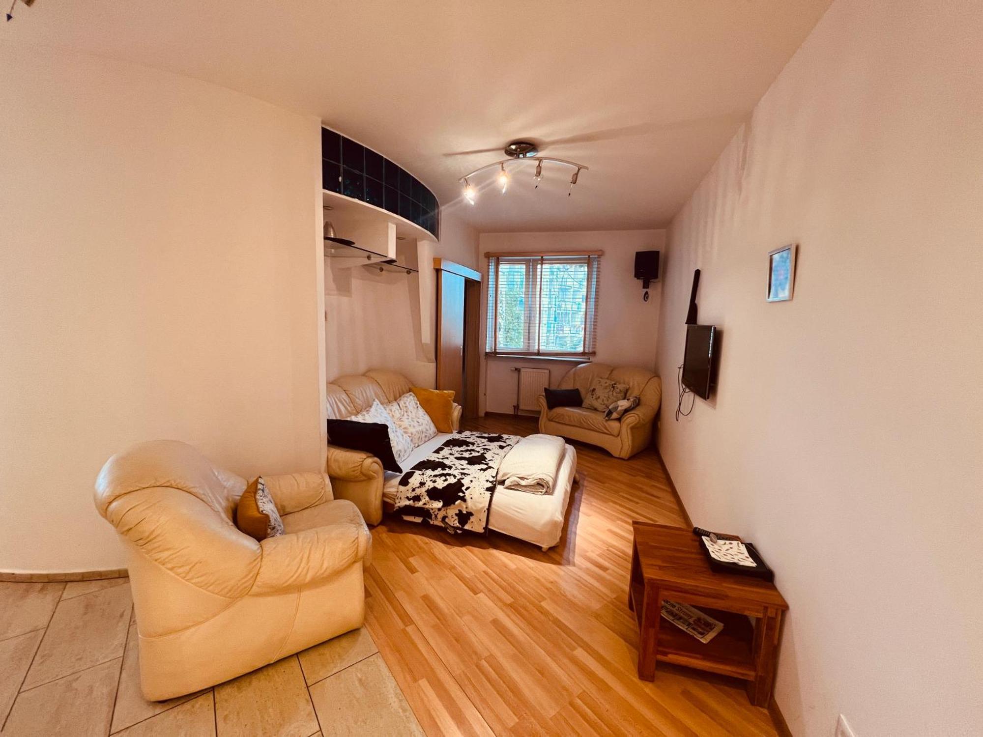 Ferienwohnung Lux Flat - Blue City Warschau Exterior foto
