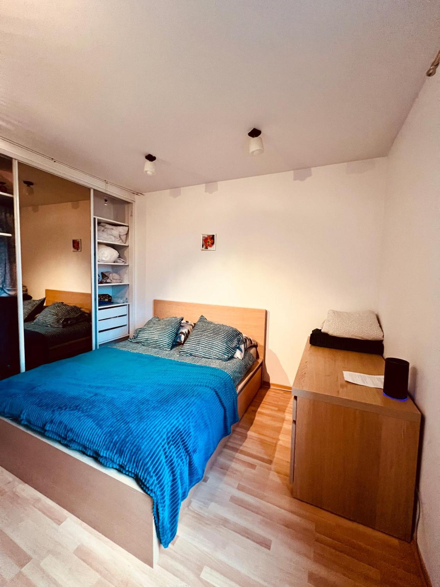 Ferienwohnung Lux Flat - Blue City Warschau Exterior foto